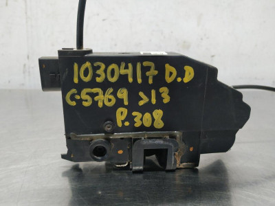 CERRADURA PUERTA DELANTERA DERECHA, PEUGEOT, 308