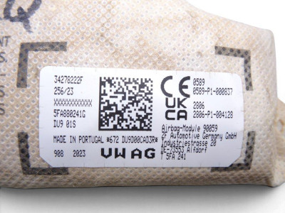 AIRBAG LATERAL IZQUIERDO, SEAT, LEON (KL1)
