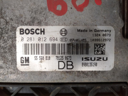 CENTRALITA MOTOR UCE OPEL ASTRA H BERLINA 