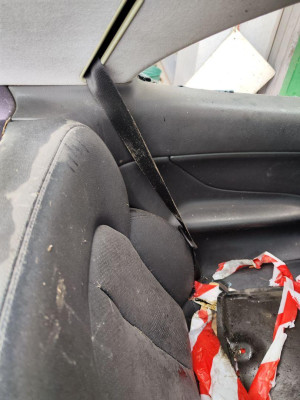 CINTURON SEGURIDAD TRASERO DERECHO, MERCEDES-BENZ, CLK (BM 208) COUPE