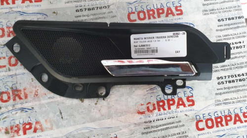  MANETA INTERIOR TRASERA DERECHA SEAT TOLEDO (KG3) 