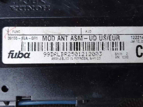 MODULO ELECTRONICO HONDA ACCORD BERLINA (CL/CN) 