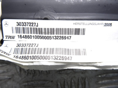 AIRBAG CORTINA DELANTERO DERECHO, MERCEDES-BENZ, CLASE ML (BM 164)