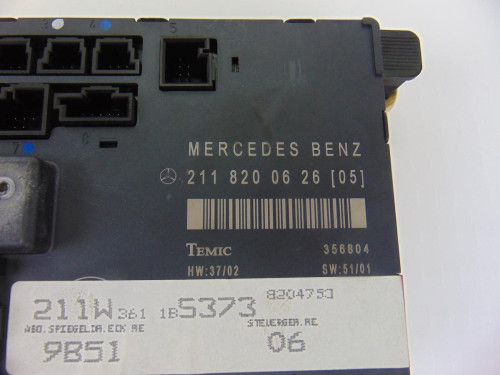  MODULO ELECTRONICO, MERCEDES-BENZ, CLASE E (BM 211) BERLINA 