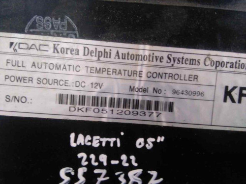 MANDO CLIMATIZADOR CHEVROLET LACETTI 