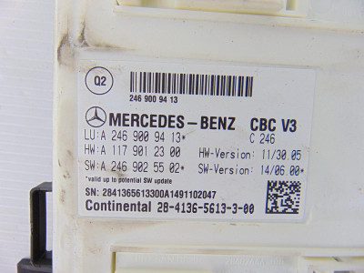 CAJA RELES / FUSIBLES, MERCEDES-BENZ, CLASE A (BM 176)