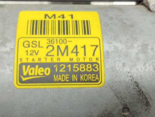 MOTOR ARRANQUE Kia 