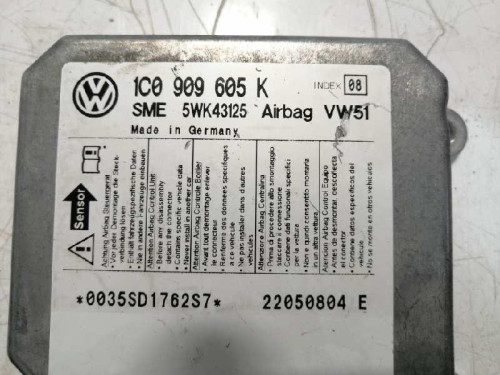  CENTRALITA AIRBAG VOLKSWAGEN POLO IV (9N3) 