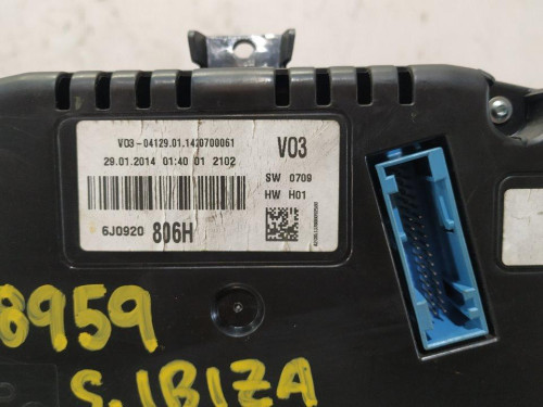  CUADRO INSTRUMENTOS SEAT IBIZA BERLINA (6J5) 
