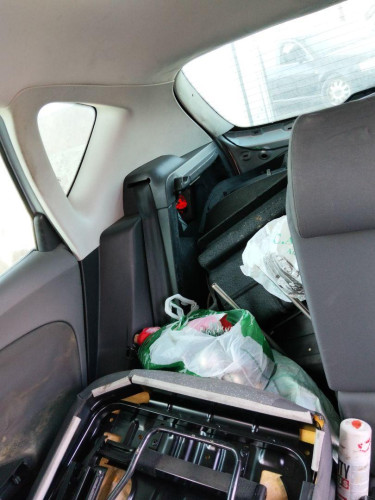 CINTURON SEGURIDAD TRASERO DERECHO Seat ALTEA (5P1) 