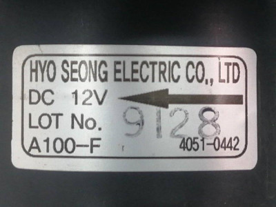 MOTOR CALEFACCION, SSANGYONG, ACTYON