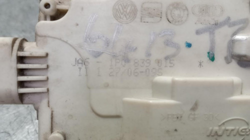 CERRADURA PUERTA TRASERA IZQUIERDA, SEAT, LEON (1P1)