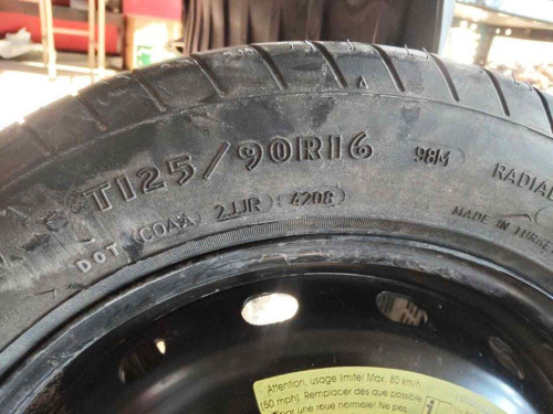 NEUMATICO REPUESTO MERCEDES-BENZ CLASE A (BM 169) 