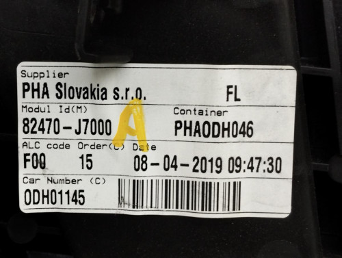  ELEVALUNAS DELANTERO IZQUIERDO KIA CEED (CD) 