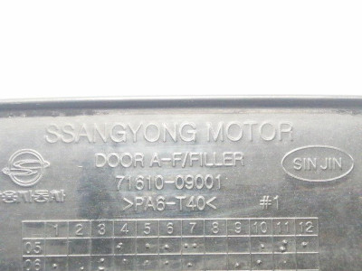 TAPA EXTERIOR COMBUSTIBLE, SSANGYONG, KYRON