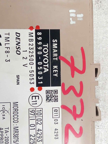  CENTRALITA INMOVILIZADOR, TOYOTA, AVENSIS CROSS SPORT (T27) 