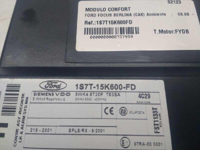 MODULO CONFORT, FORD, FOCUS BERLINA (CAK)