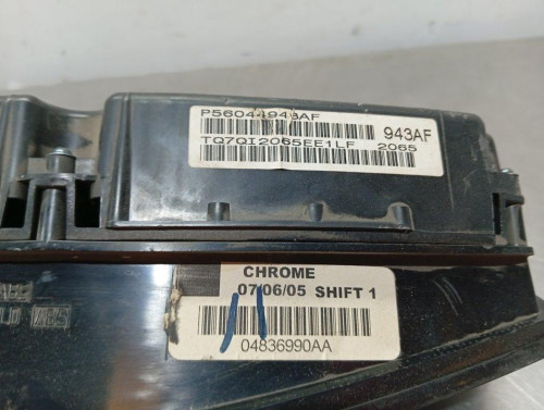  CUADRO INSTRUMENTOS, CHRYSLER, 300C (LE/LX) 