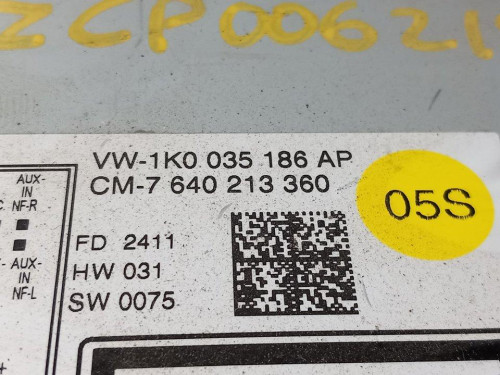  SISTEMA AUDIO / RADIO CD, VOLKSWAGEN, PASSAT BERLINA (362) 