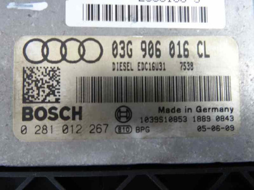  CENTRALITA MOTOR UCE AUDI A4 BERLINA (8E) 