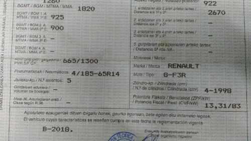 RENAULT LAGUNA (B56) 