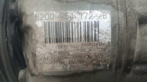 COMPRESOR AIRE ACONDICIONADO Nissan PRIMASTAR (X83) 