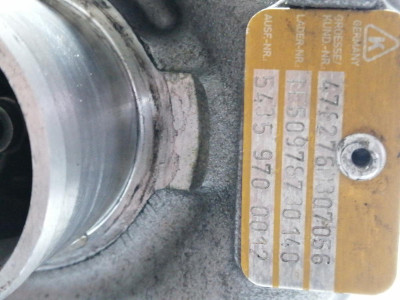 TURBOCOMPRESOR, RENAULT, KANGOO I (F/KC0)