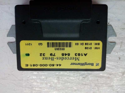 MODULO ELECTRONICO, MERCEDES-BENZ, CLASE ML (BM 163)