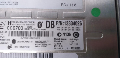 MODULO ELECTRONICO, OPEL, INSIGNIA BERLINA