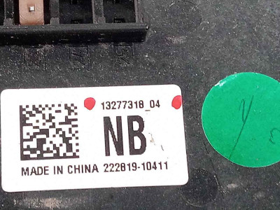 CAJA RELES / FUSIBLES, OPEL, INSIGNIA BERLINA