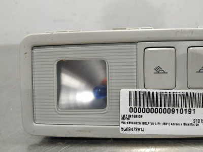 LUZ INTERIOR, VOLKSWAGEN, GOLF VII VARIANT (BA5)
