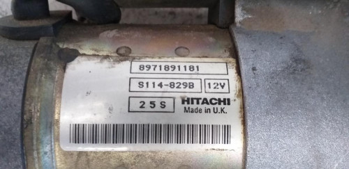  MOTOR ARRANQUE OPEL ASTRA G BERLINA 