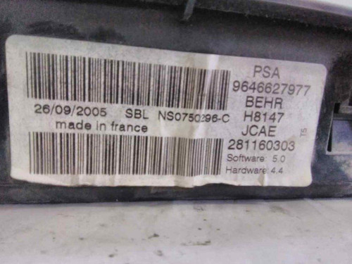  MANDO CLIMATIZADOR PEUGEOT 307 BREAK / SW (S1)(04.2002) 