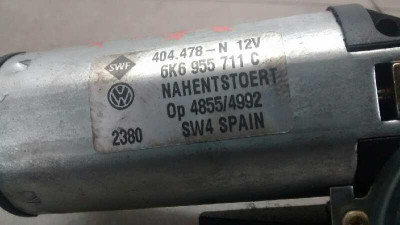 MOTOR LIMPIA TRASERO, SEAT, IBIZA (6K1)