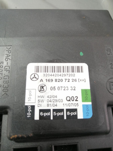  ELEVALUNAS DELANTERO DERECHO Mercedes-Benz CLASE A (BM 169) 