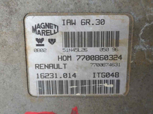 CENTRALITA MOTOR UCE RENAULT CLIO I FASE I / II (B/C57) 