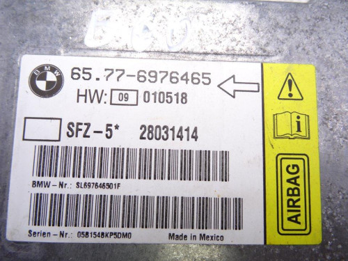  CENTRALITA AIRBAG, BMW, SERIE 5 BERLINA (E60) 