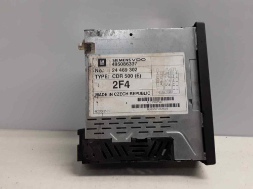 SISTEMA AUDIO / RADIO CD OPEL ZAFIRA A 