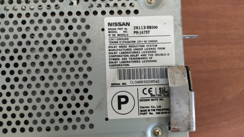 SISTEMA AUDIO / RADIO CD NISSAN X-TRAIL (T30) 