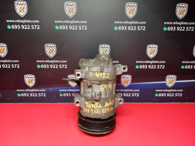 COMPRESOR AIRE ACONDICIONADO, TOYOTA, AURIS (E15)