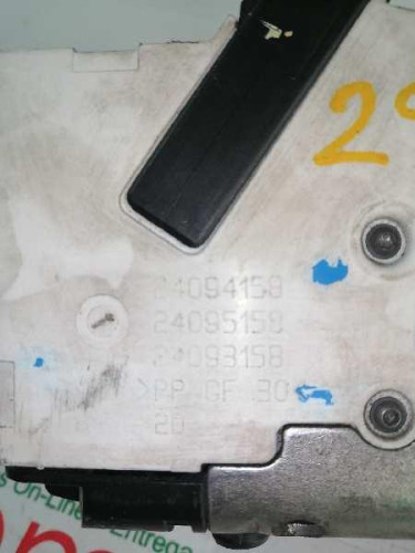  CERRADURA PUERTA DELANTERA DERECHA PEUGEOT 207 