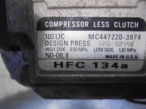  COMPRESOR AIRE ACONDICIONADO JEEP CHEROKEE (KJ) 