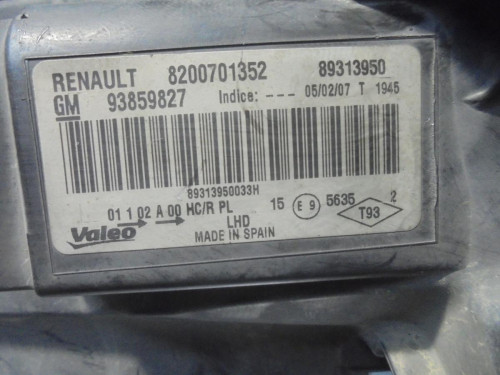 FARO IZQUIERDO RENAULT TRAFIC II FURGÓN 