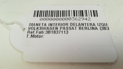  MANETA INTERIOR DELANTERA IZQUIERDA, , 