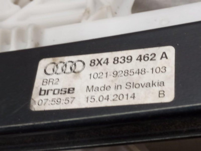 ELEVALUNAS TRASERO DERECHO, AUDI, A1 (8X1)