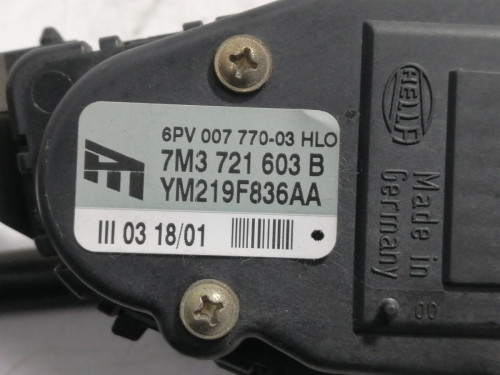  POTENCIOMETRO PEDAL, FORD, GALAXY (VY) 