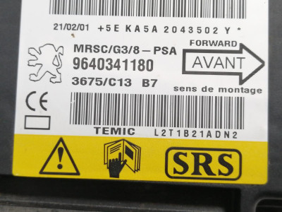 CENTRALITA AIRBAG, PEUGEOT, 607 (S1)(12.2000)
