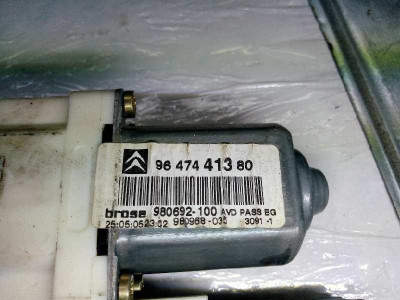 ELEVALUNAS DELANTERO DERECHO, CITROEN, C4 BERLINA