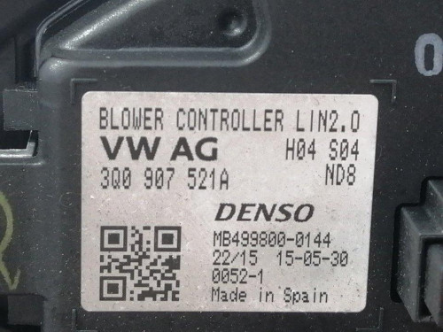  MOTOR CALEFACCION SKODA SUPERB BERLINA (3V3) 