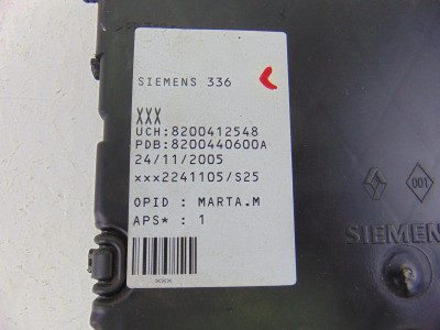 CAJA RELES / FUSIBLES, RENAULT, MEGANE II BERLINA 5P